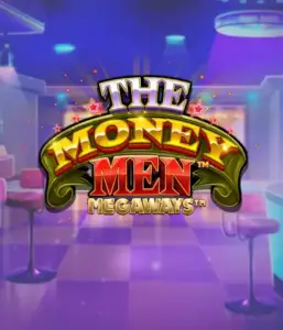 Dive into the dynamic world of The Money Men Megaways game by Pragmatic Play, highlighting a vibrant logo with glittering stars set against a luxurious background. This graphic captures the excitement and glamour of casino gaming with its striking ambiance and design. Ideal for gambling fans looking for a taste of Vegas. 