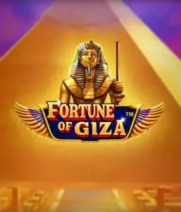 Step into the mystical world of Fortune of Giza slot by Pragmatic Play, highlighting a majestic depiction of a Pharaoh amid the iconic pyramid backdrop. This graphic captures the glory of Egyptian history, great for those interested in ancient civilizations, delivering a captivating gaming experience.